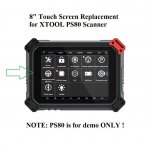 Touch Screen Digitizer Replacement for XTOOL PS80 Scanner